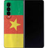 Cameroon Flag Distressed Galaxy Z Fold4 5G Skin